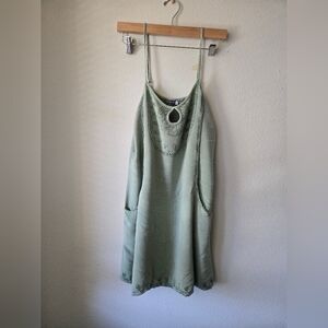 Sage Green Sleeveless Dress